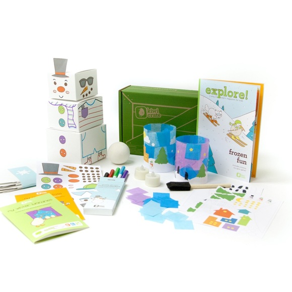 2 Kiwi Crates: Wild West & Frozen Fun - Picture 1 of 3